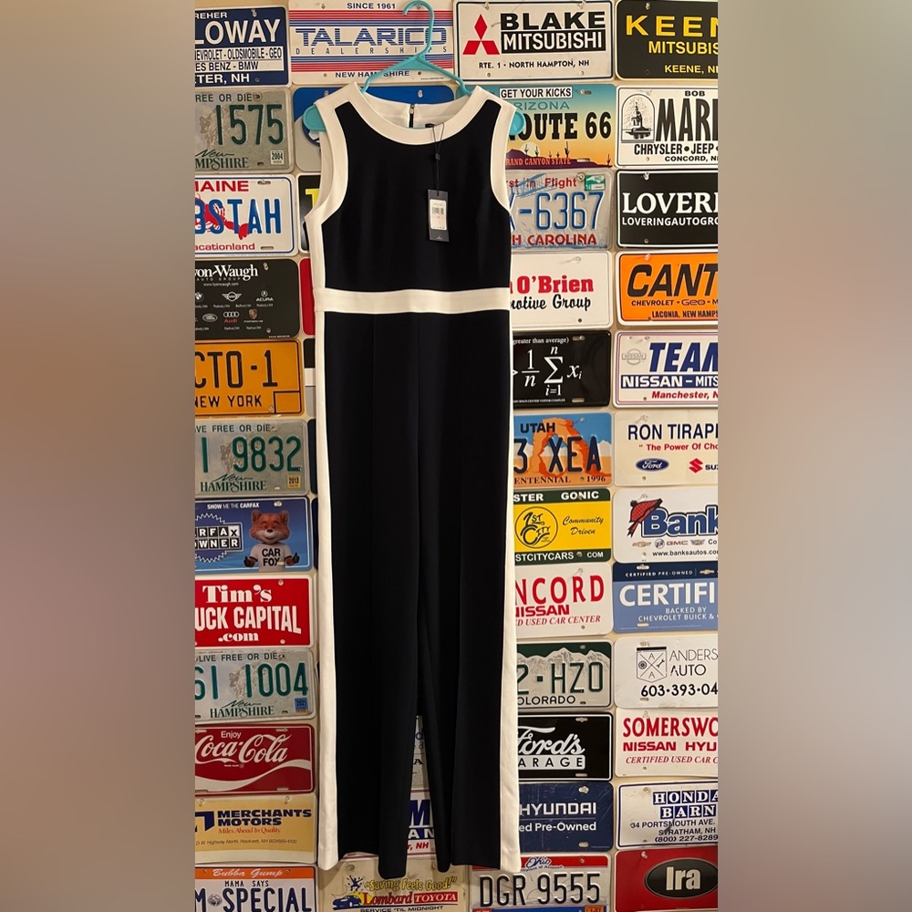 NWT- Tommy Hilfiger Women’s Navy Pantsuit